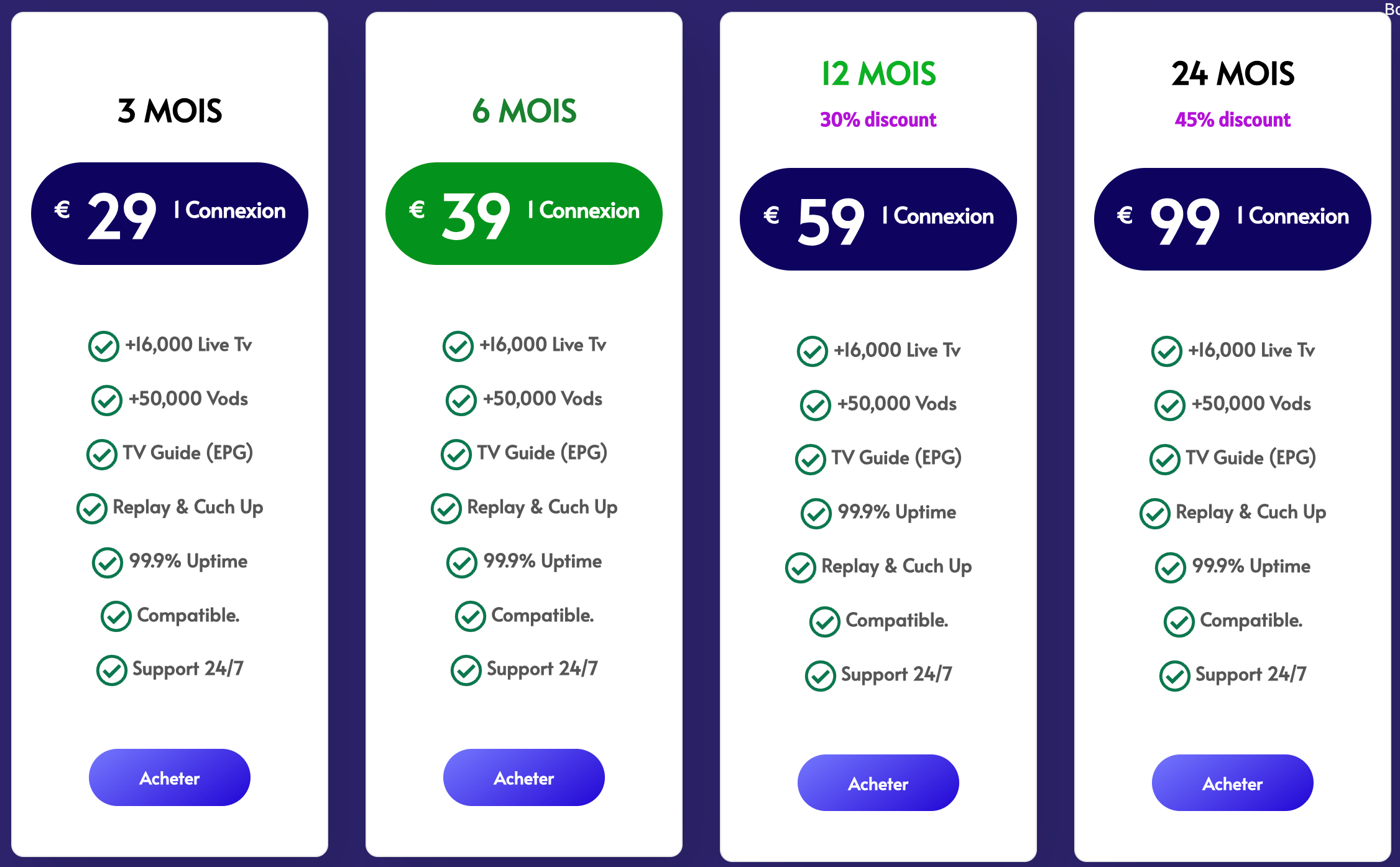 abonnement iptv le meilleur iptv